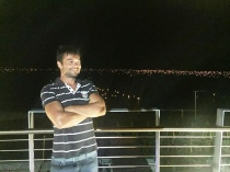 Diego nella Riviera notturna